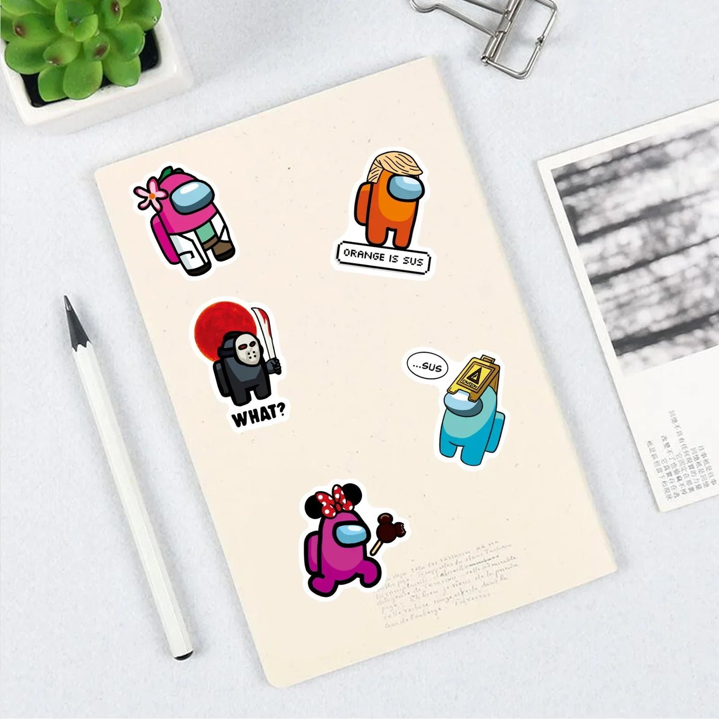 50Pcs Among Us Stickers
