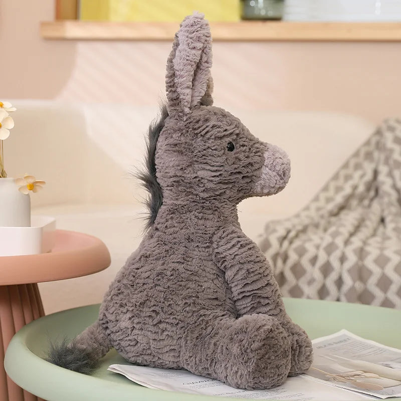 Grey Donkey Plushie
