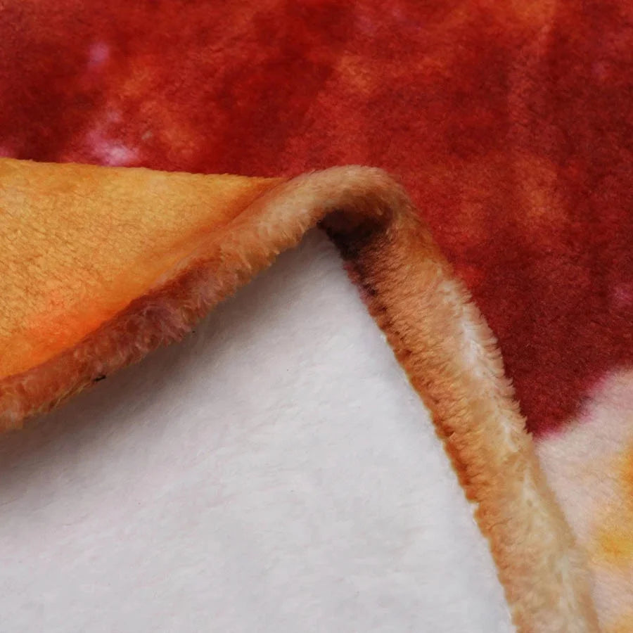 Large Funny/Realistic Soft Food Blankets