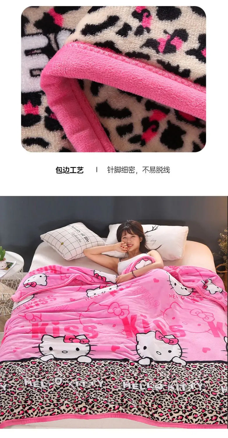Hello Kitty Plush Blanket