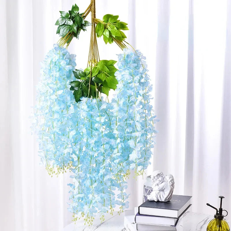 12pcs Artificial Wisteria Flowers