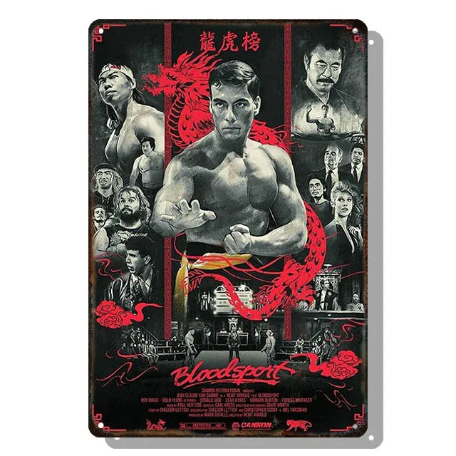 Popular Movie Metal Signs