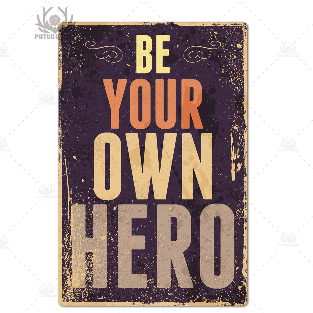 Quotes Metal Signs