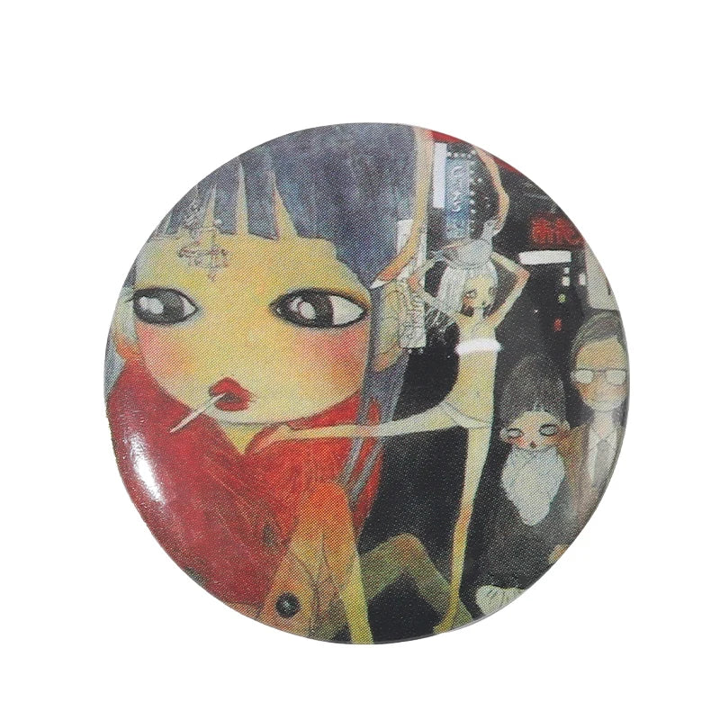 Internet Culture Tinplate Pins
