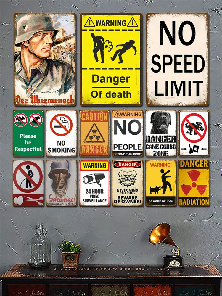 Metal Warning/Caution Signs