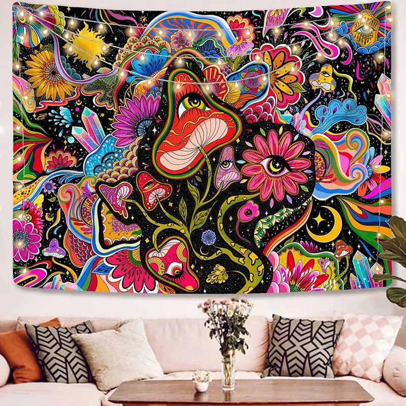 Magic Mushroom Tapestries