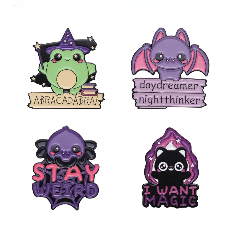 Witchy Enamel Pins