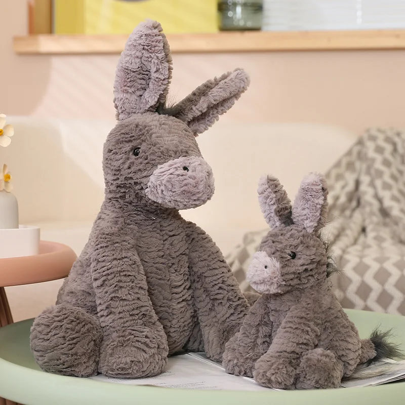 Grey Donkey Plushie