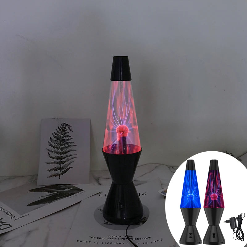 Sound Touch Sensitive LED Plasma Lava Lamp