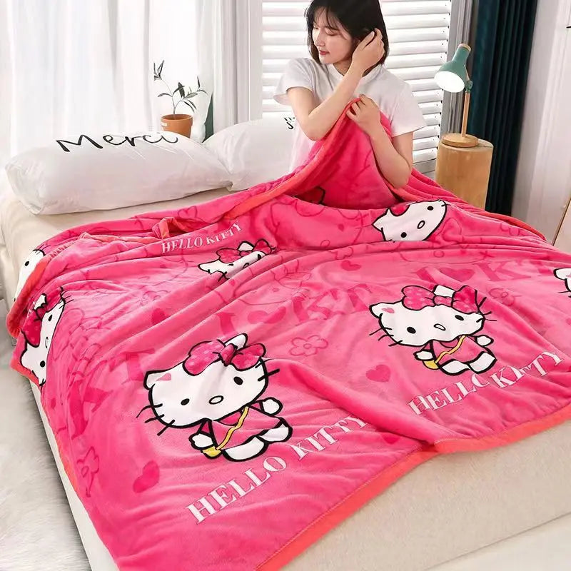 Hello Kitty Plush Blanket
