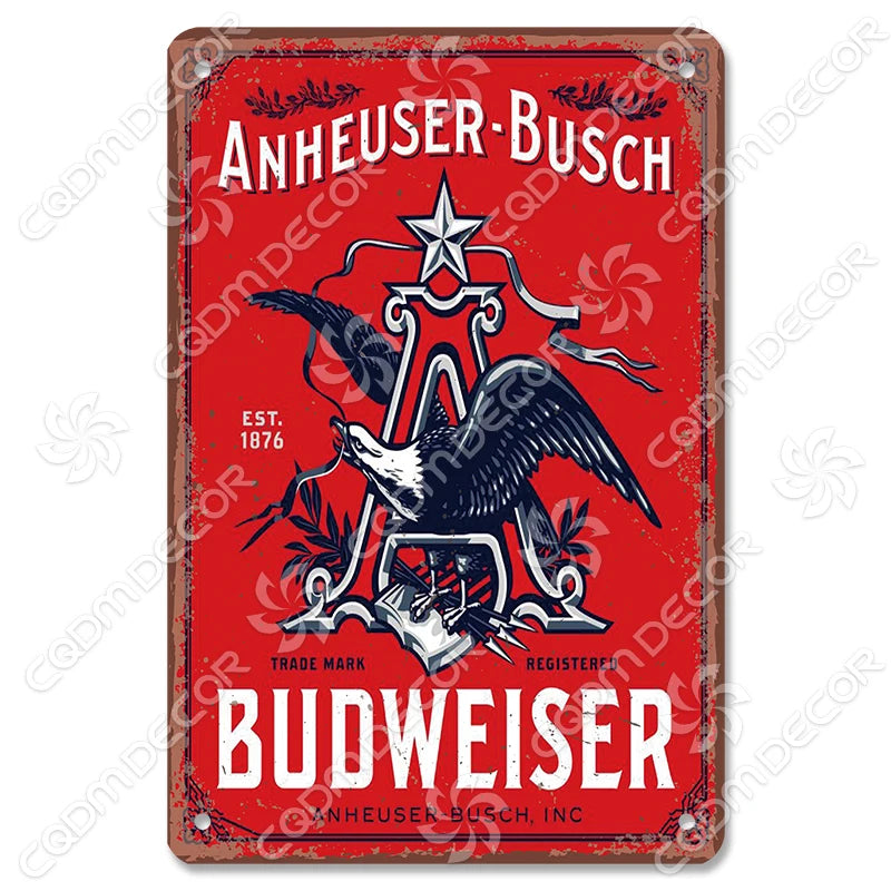 Vintage Gas Station Metal Signs