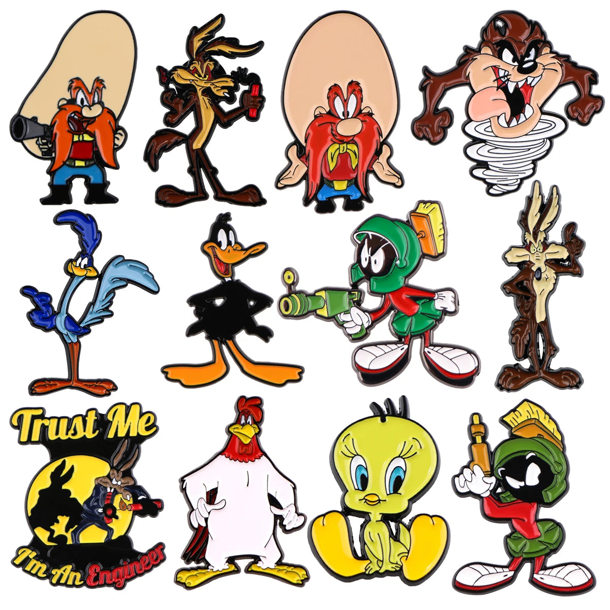 Looney Tunes Enamel Pins