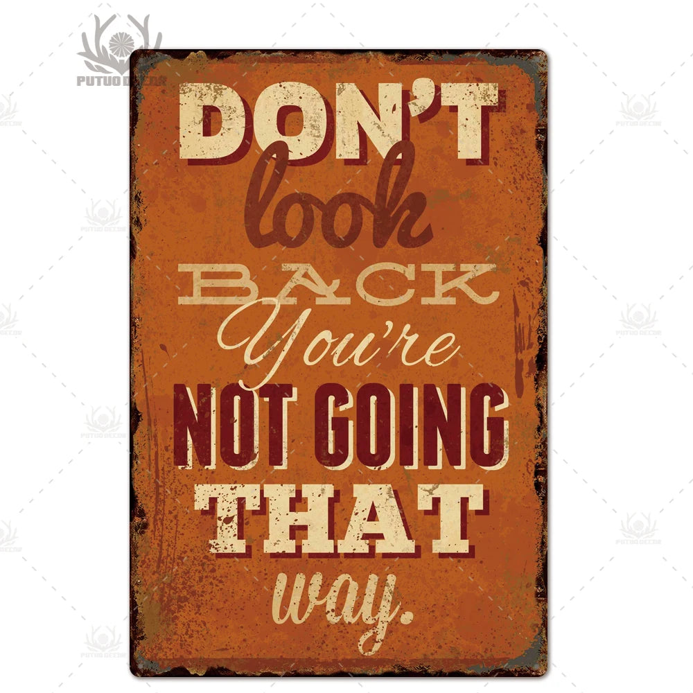 Quotes Metal Signs
