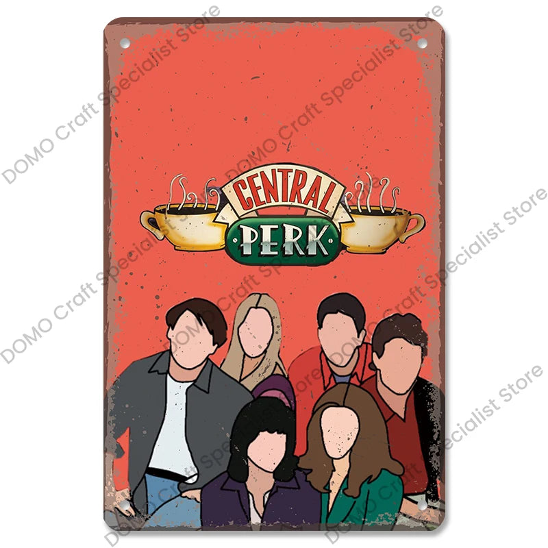 "Friends" Metal Signs