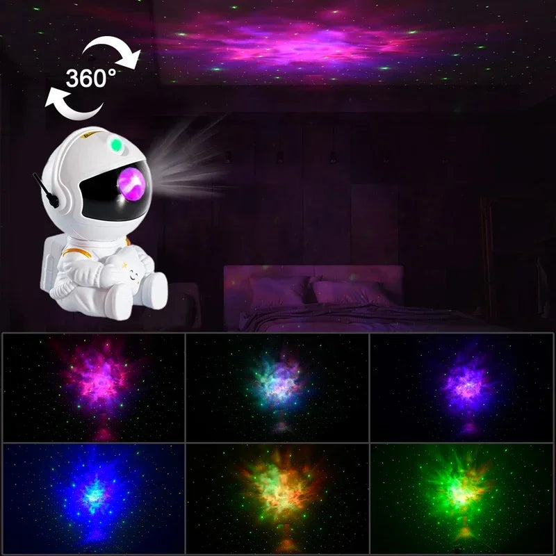 Star Projector Night Light Astronaut