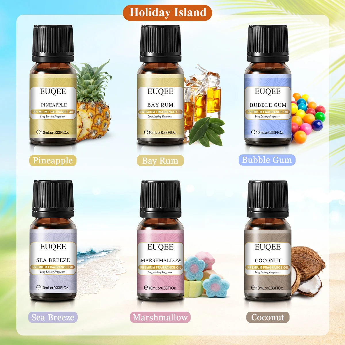 6pcs/set Fragrance Oil