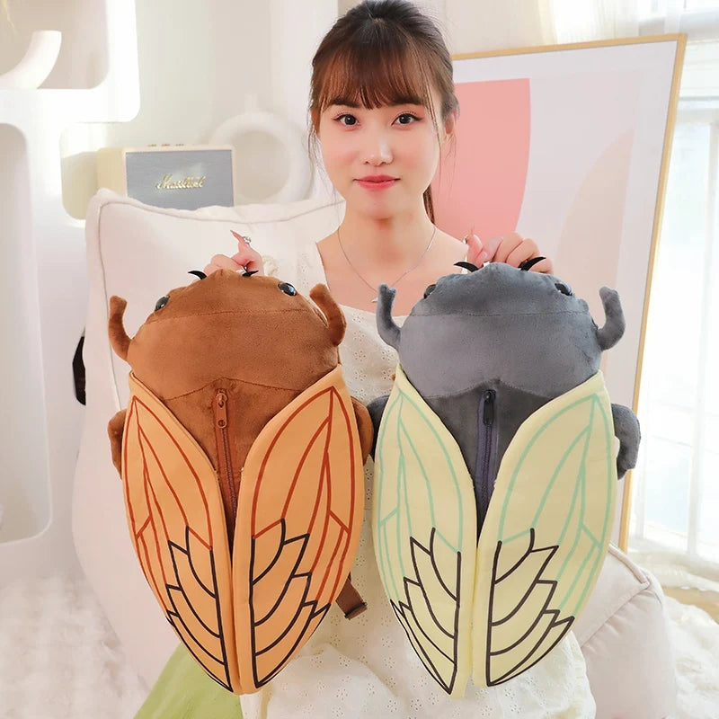 Plush Beetle Backpack