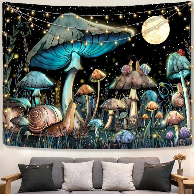Magic Mushroom Tapestries