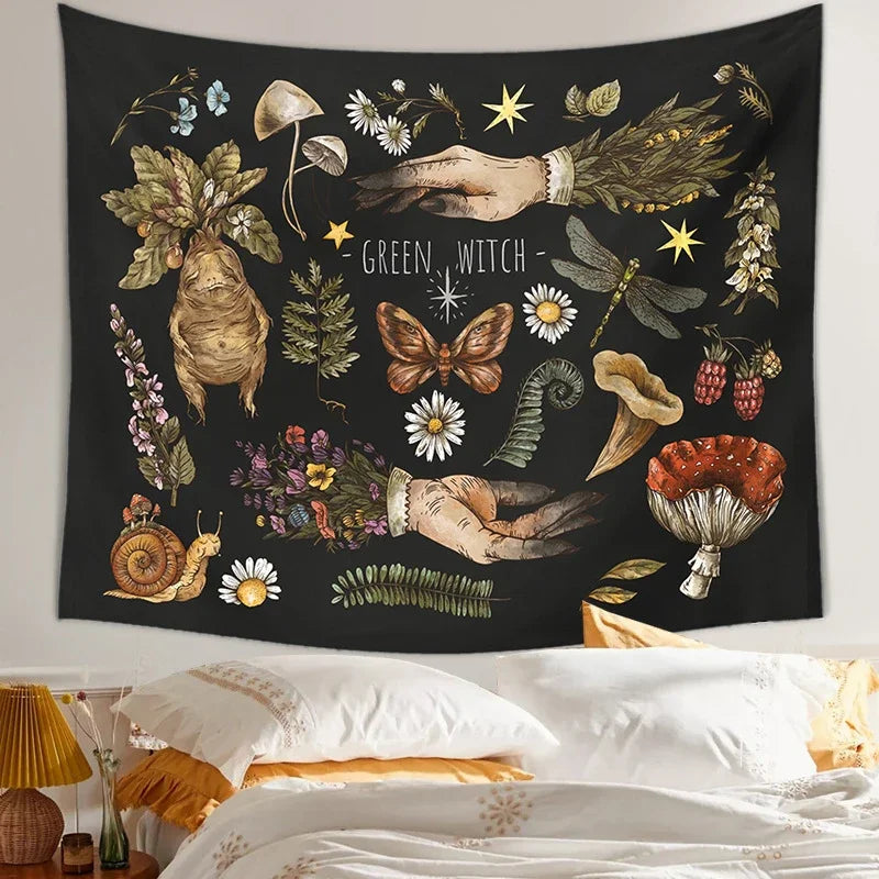 Magic Mushroom Tapestries