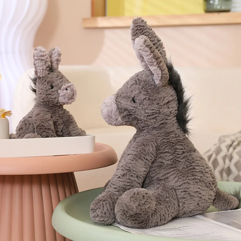 Grey Donkey Plushie
