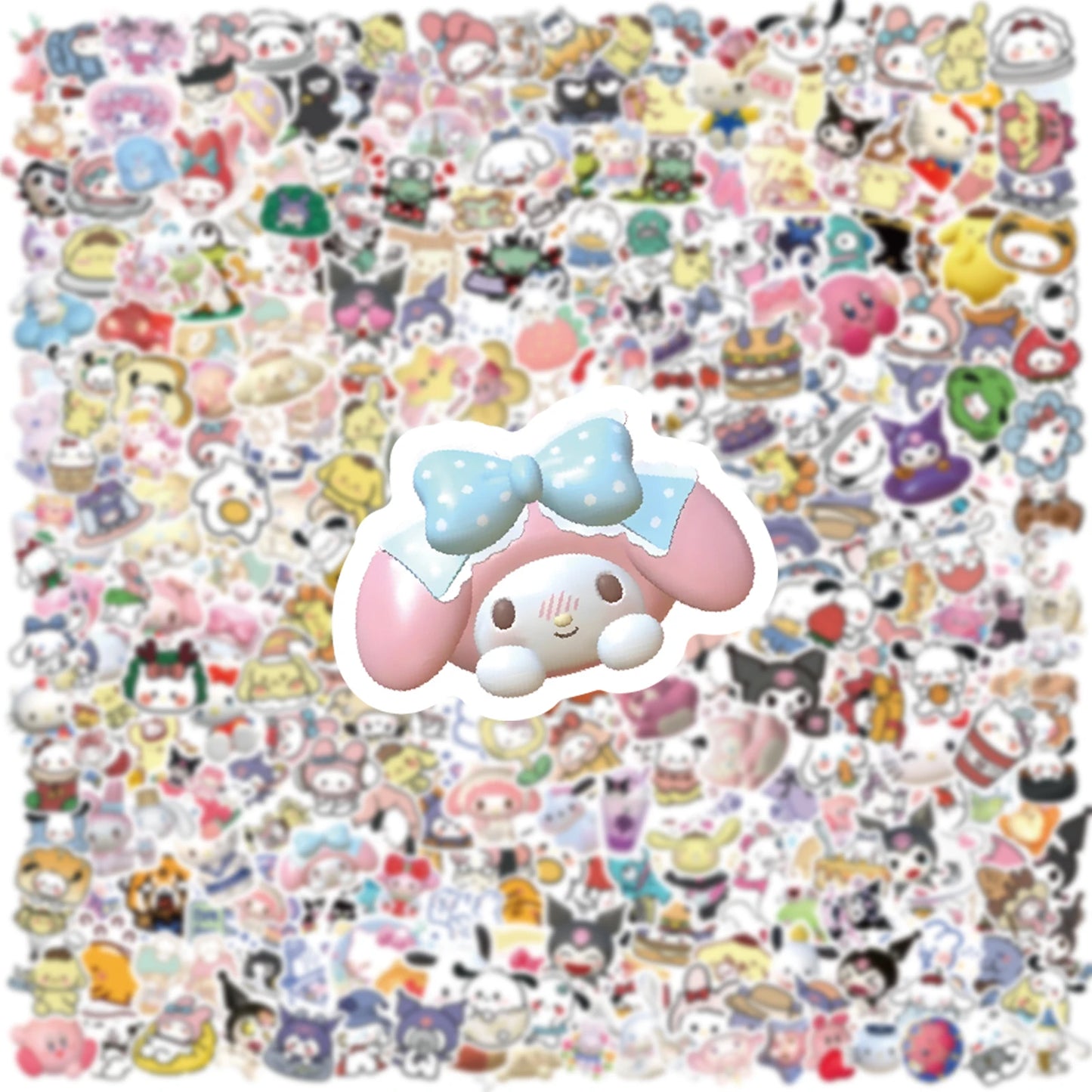 100/200/300Pcs Sanrio Hello Kitty Stickers