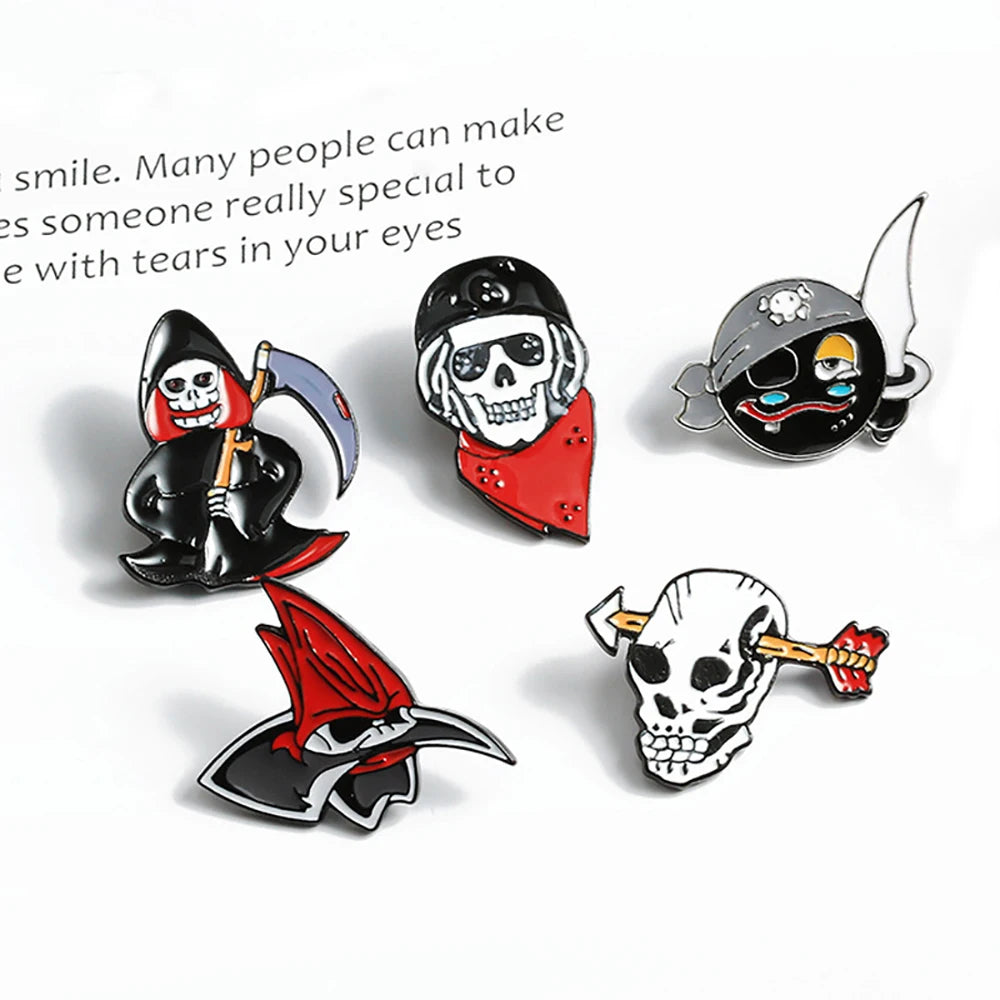 Punk Enamel Pins