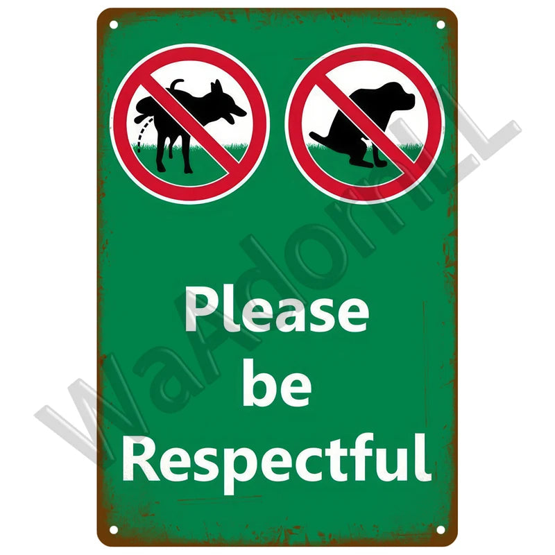 Metal Warning/Caution Signs