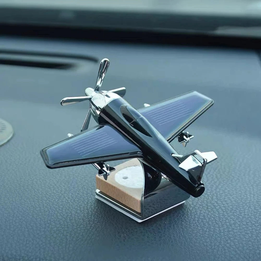 Essential Oil Diffuser Solar Airplane