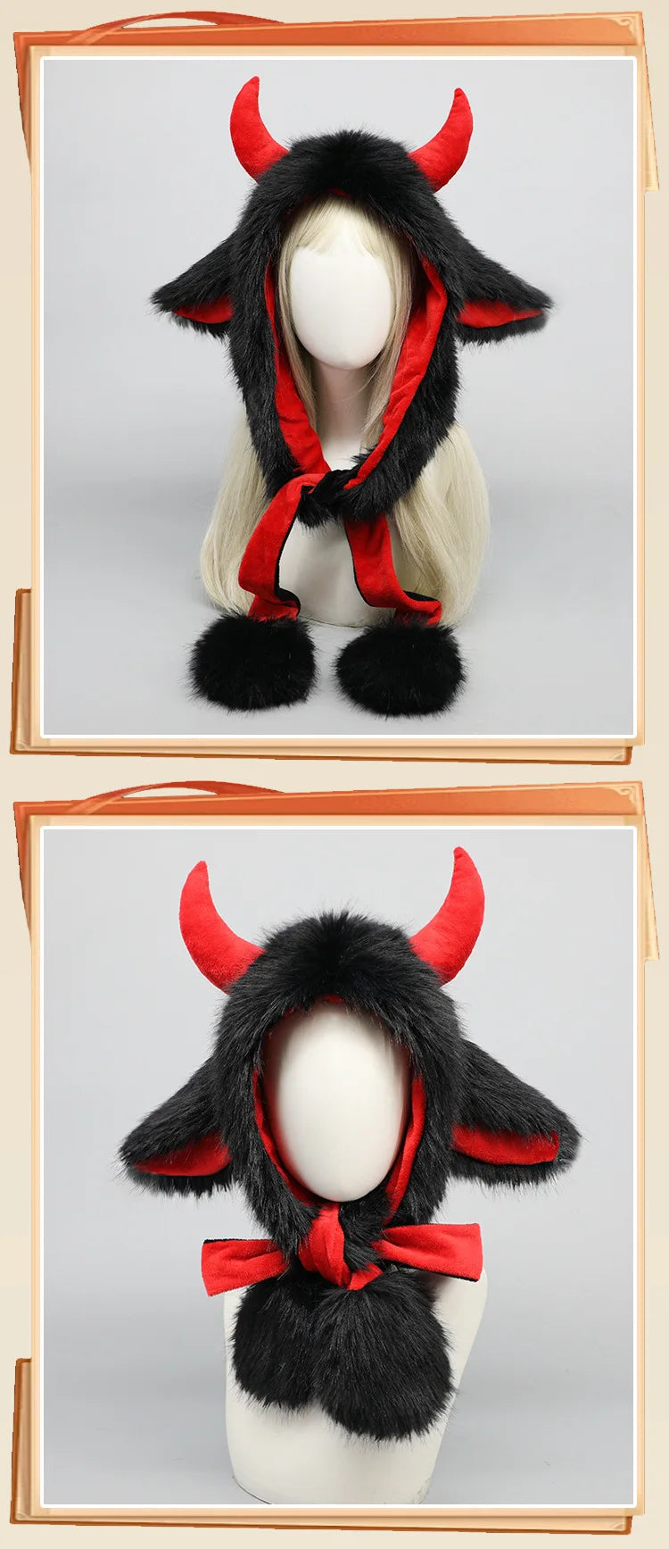Red/Black Yak Hat