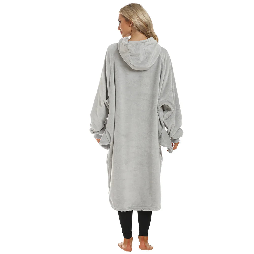 Shark Hooded Blanket