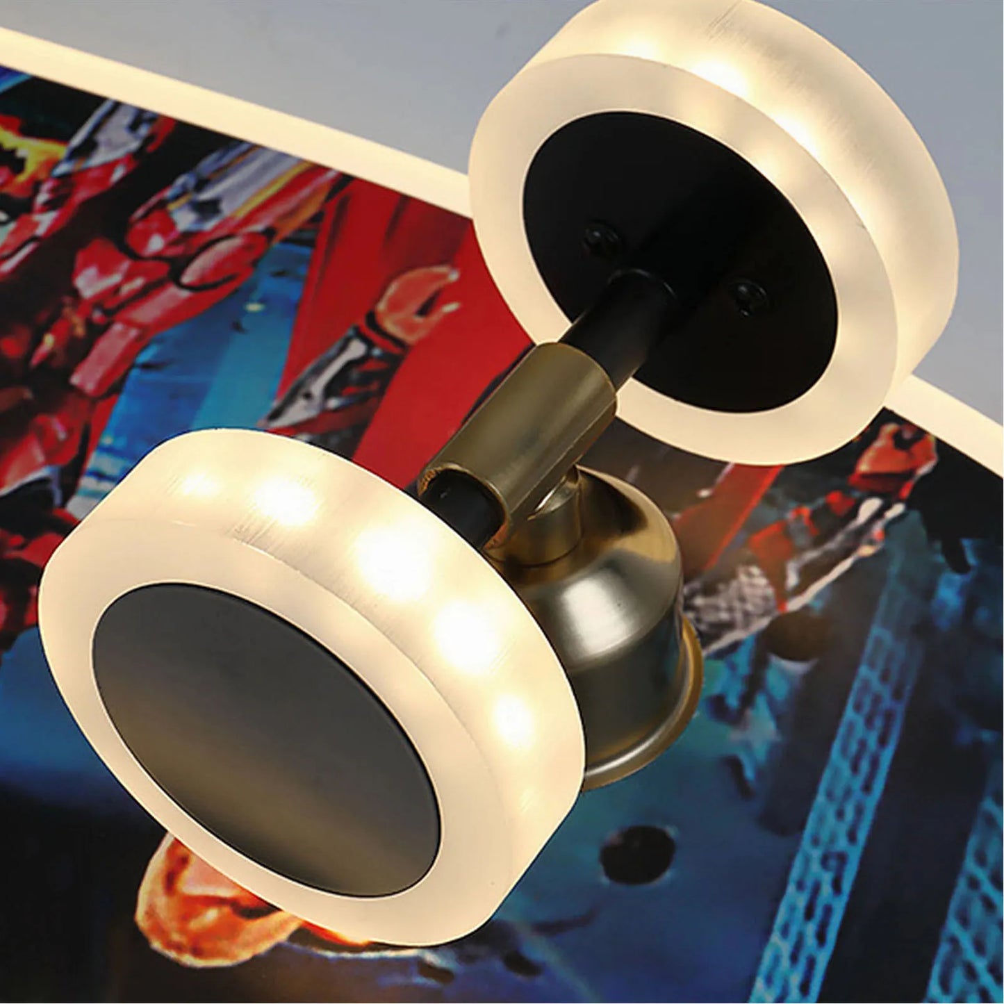 Skateboard Ceiling Light