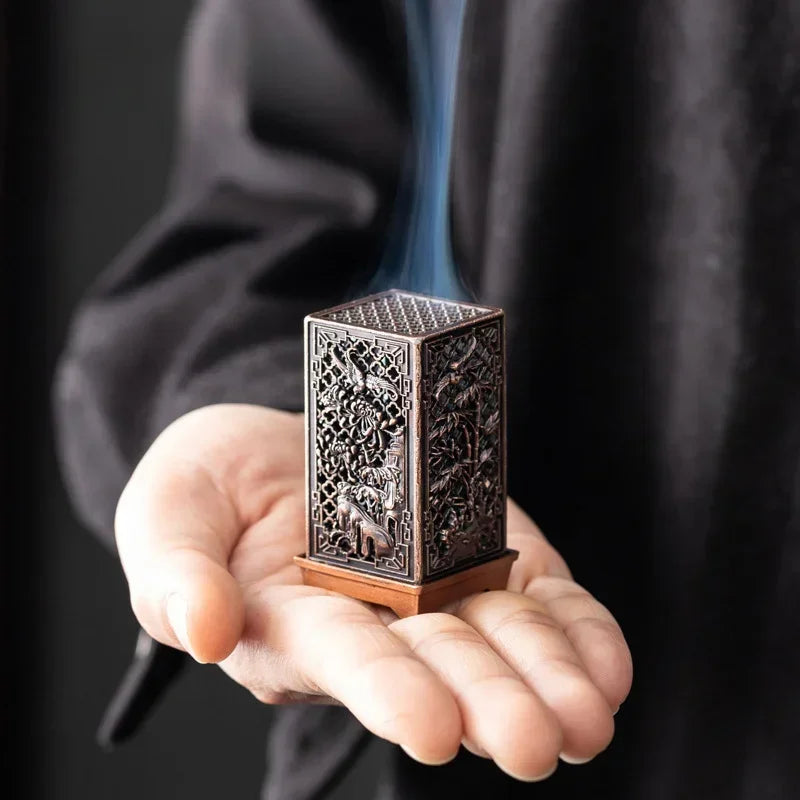 Alloy Incense Holder
