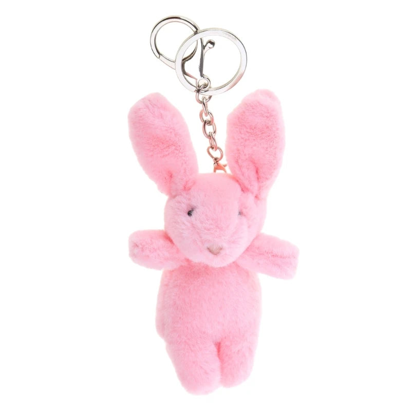Soft Plushie Rabbit Keychain