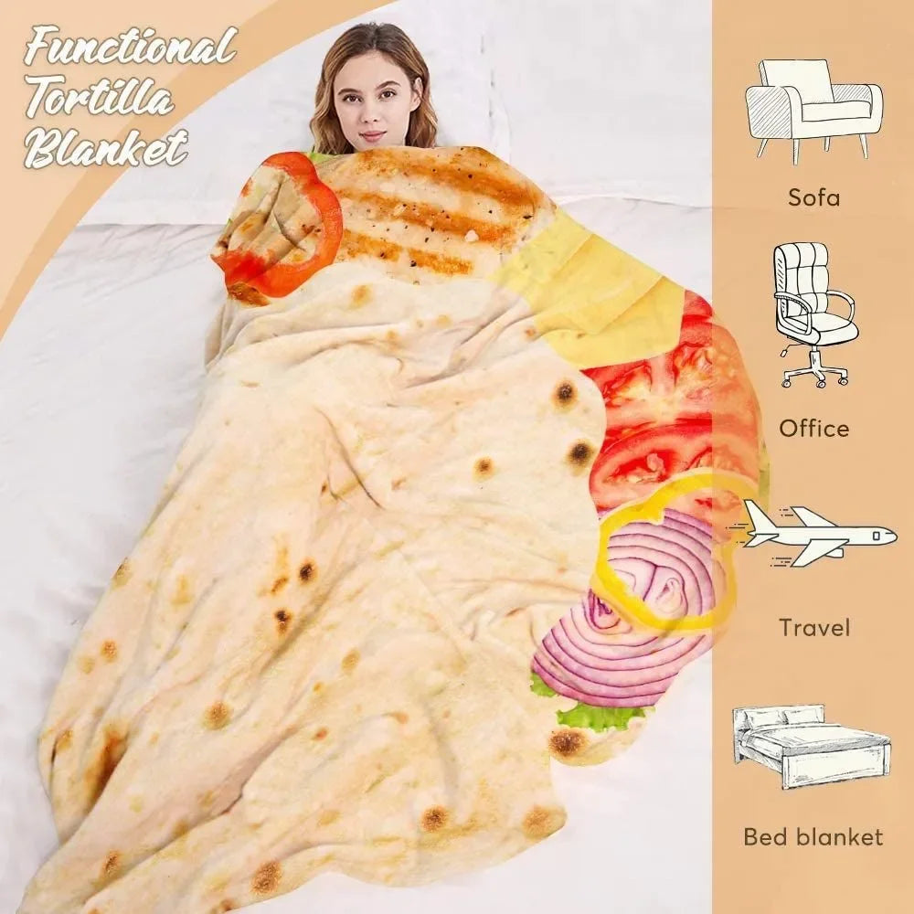 Funny/Realistic Food Blankets