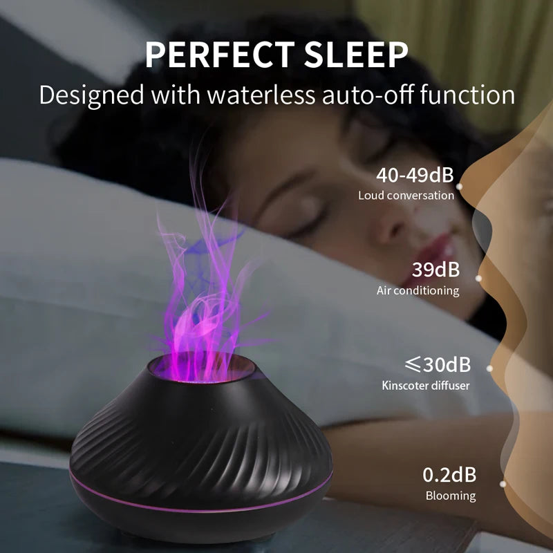 Volcanic Flame Aroma Diffuser