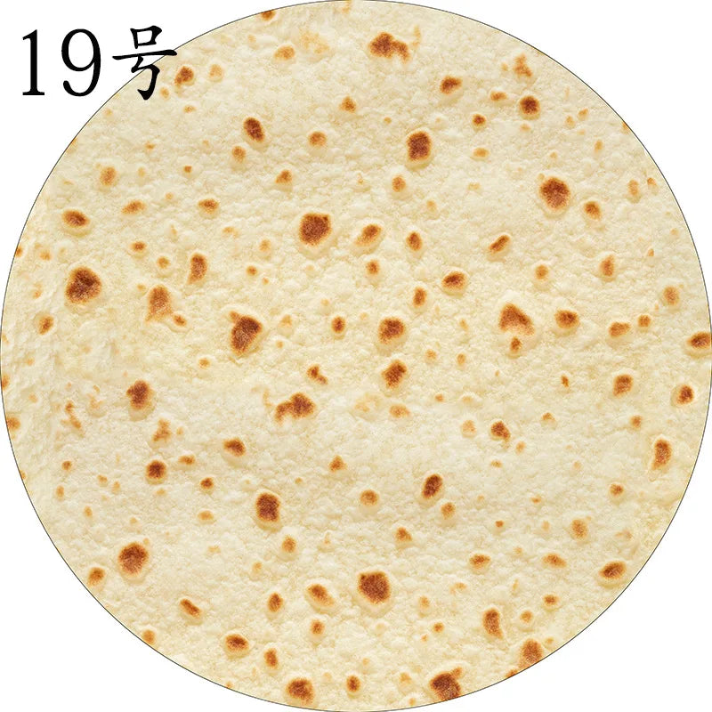 Large Funny/Realistic Soft Food Blankets