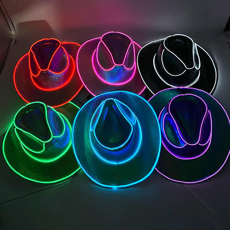 LED Cowboy Hats