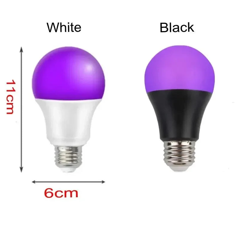 9W Led Black Light Bulb