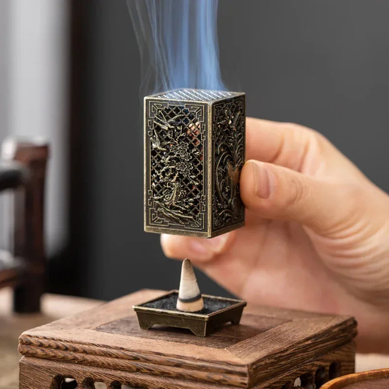 Alloy Incense Holder