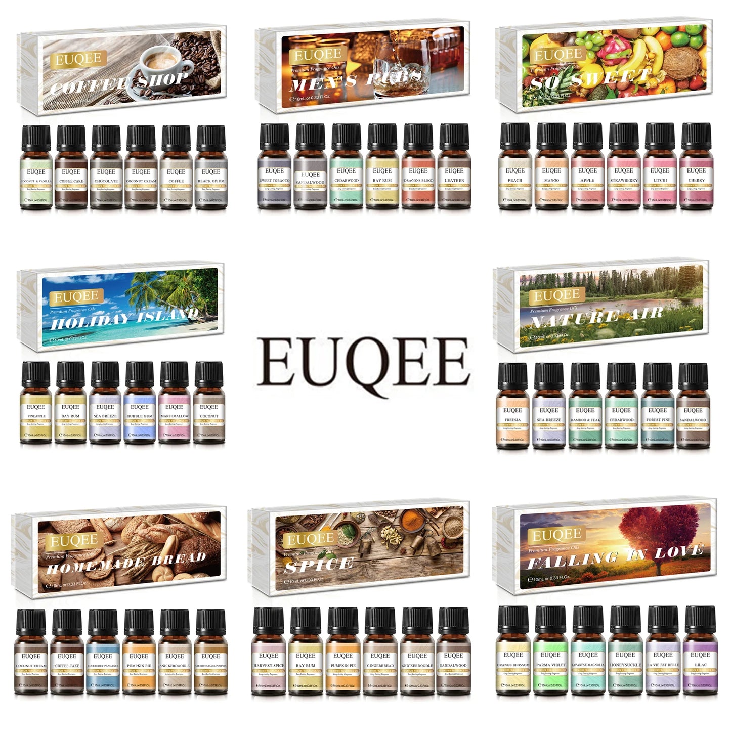 6pcs/set Fragrance Oil