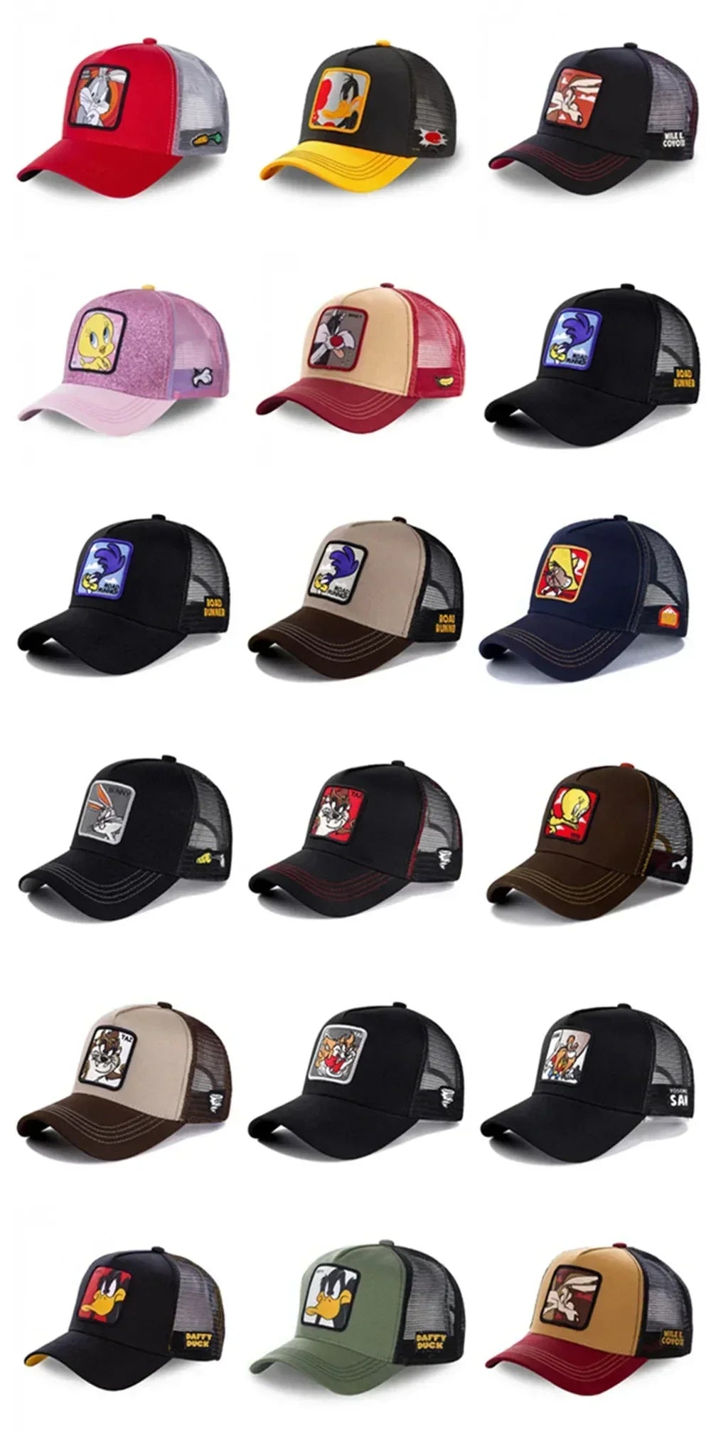 Looney Tunes Caps