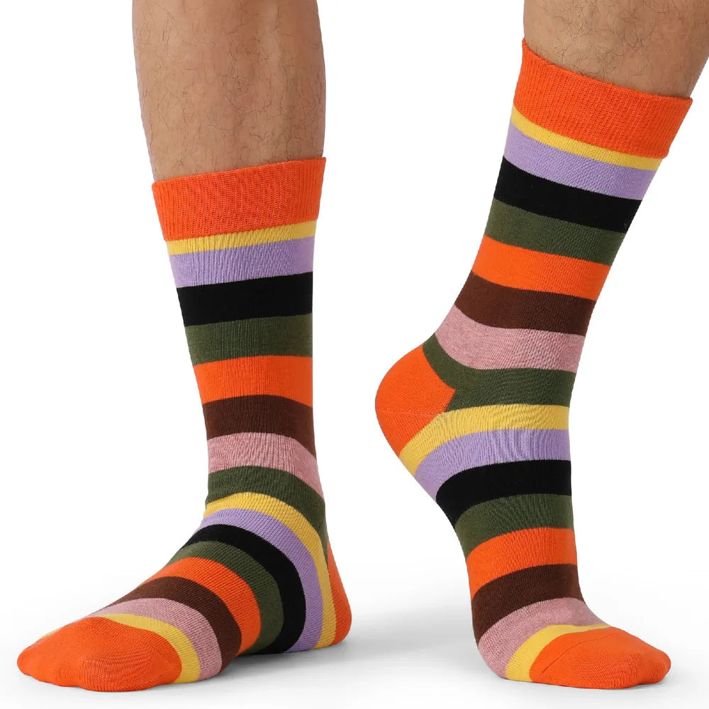 5pack Striped Long Socks