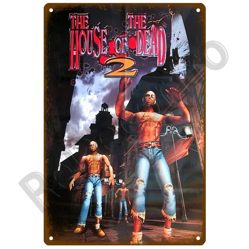Vintage Game Metal Signs