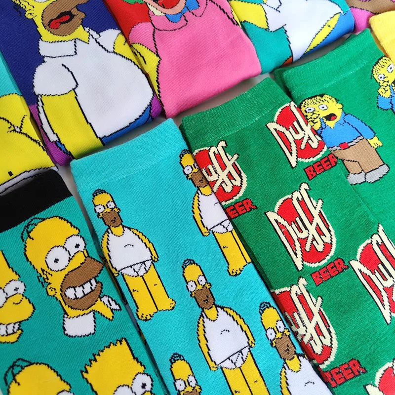 Cartoon Character Socks