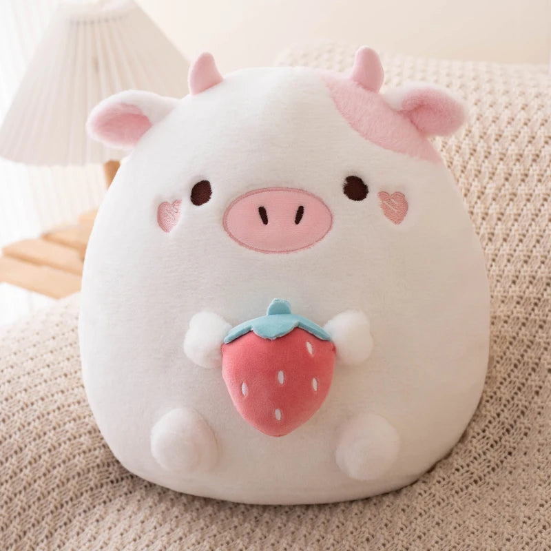 Squishy Plushies Cow and Cat