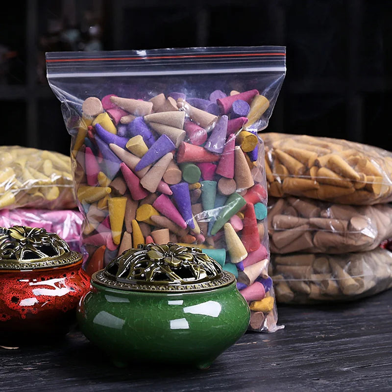 60pcs Mixed Incense Cones