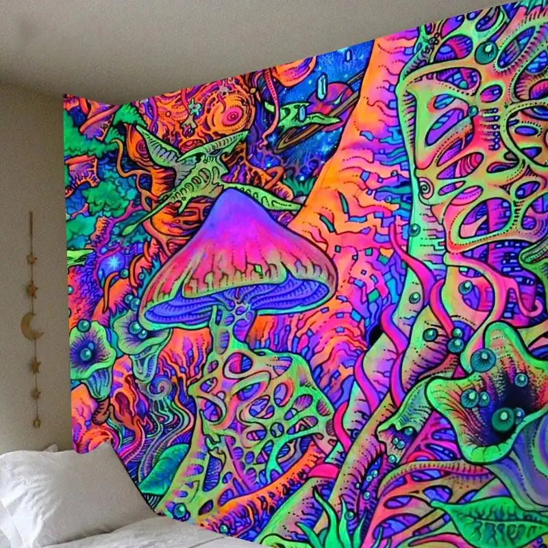 Psychedelic Bohemian Mandala Tapestries
