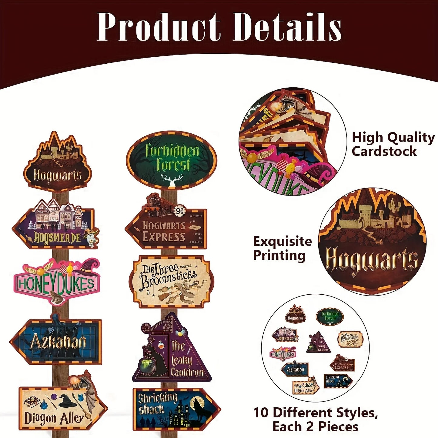 Wizard Directional Signs