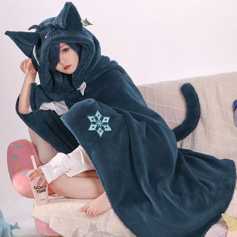 Genshin impact Blanket Hoodie