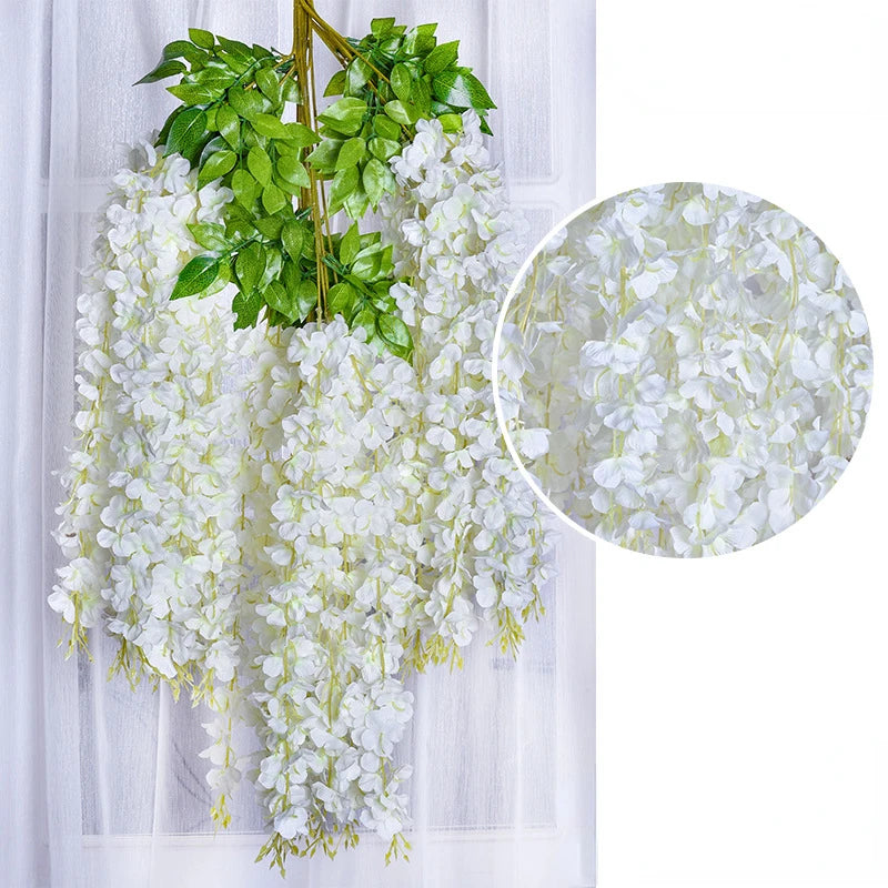 12pcs Artificial Wisteria Flowers